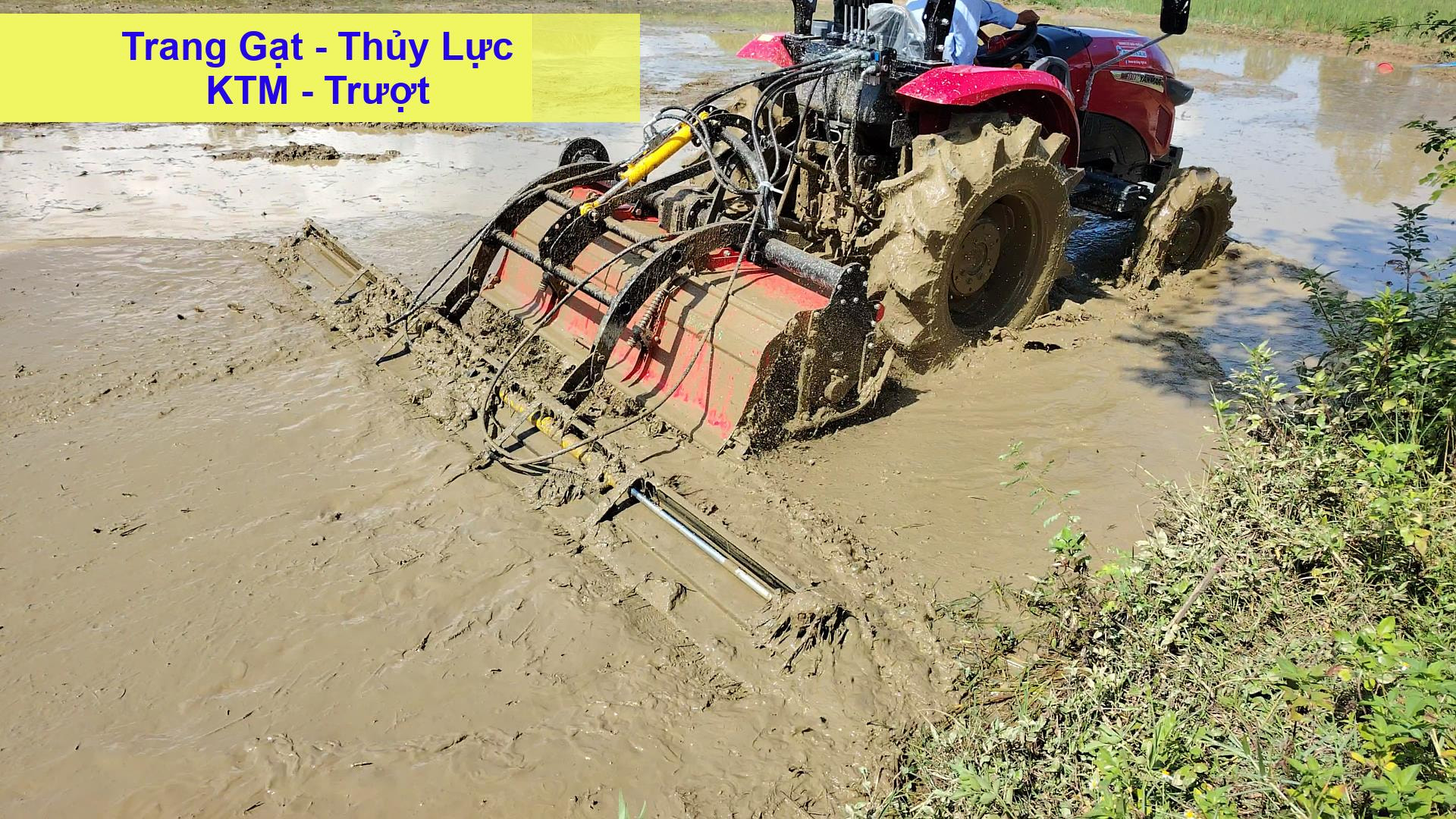 Trang Gạt Thủy Lực KTM Lắp Trên Máy Kéo: Thông Số, Ưu Điểm và Giá Thành