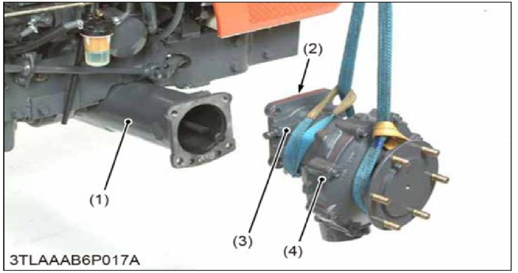 ĐOÁN BỆNH - THÁO DỠ - KIỂM TRA- BẢO DƯỠNG - LẮP RÁP TRỤC TRƯỚC MÁY KÉO KUBOTA  L3218 - L4018