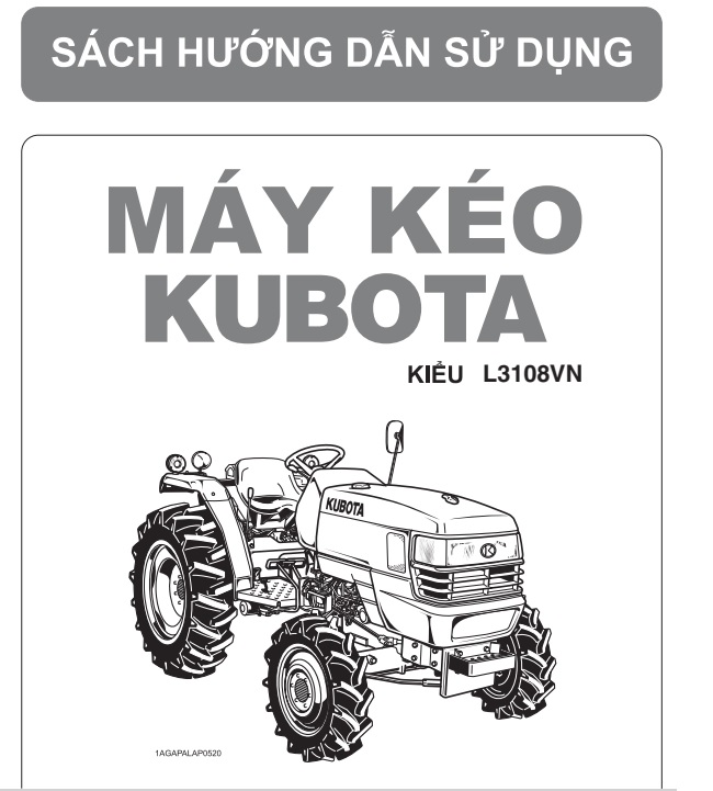 HƯỚNG DẪN SỬ DỤNG  MÁY CÀY - MÁY KÉO