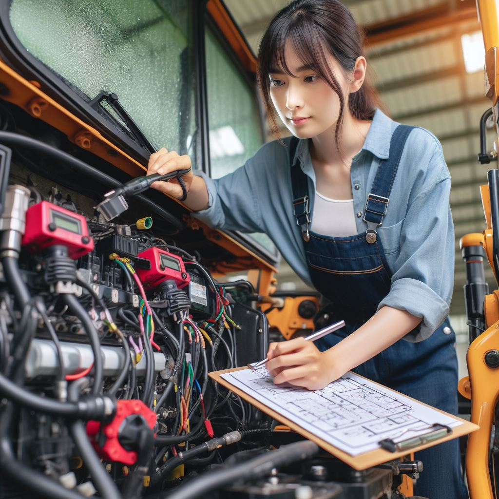 Điện máy cày kubota L4018 và 3218 - Kiểm tra, bảo dưỡng, sửa chữa hệ thống điện